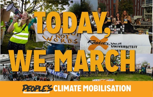 People's Climate Mobilisation Poster by 350.org