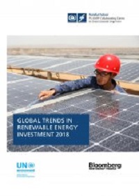 Global Trends in Renewable Energy Investment Report 2018 cover