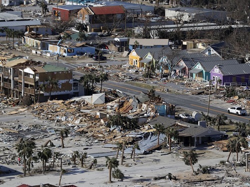 Hurricane Michael Impact on Mexico Beach Florida
