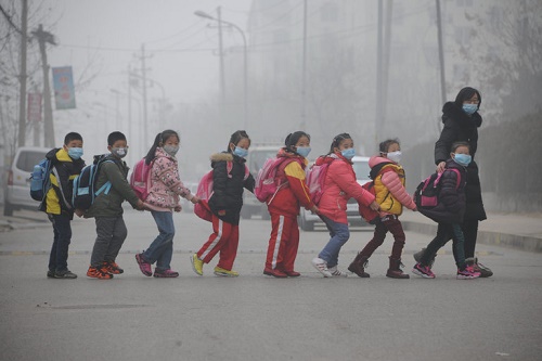 Students in Jinan, China