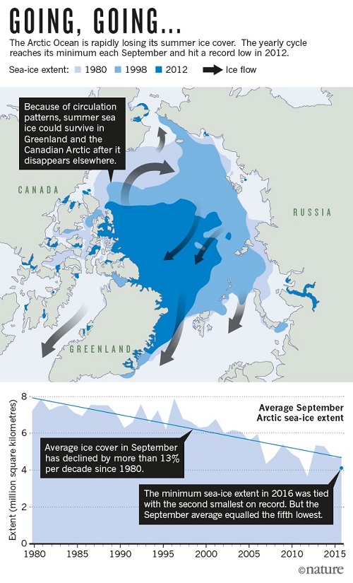 Arctic Sea Ice Going - Naure