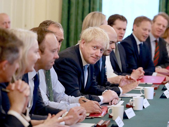 Boris Johnson & Cabinet 