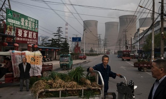 Coal fired power plant in China