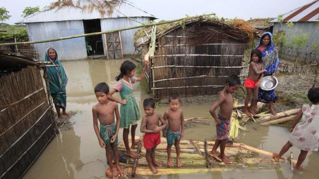 Flooding Kurigram Bangladesh 2012