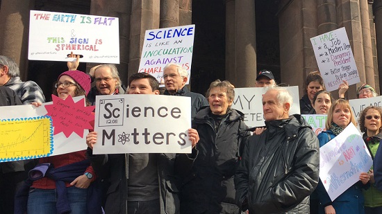 March of AAAS in Boston