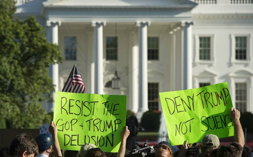 White House Protest June 1, 2017