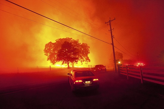  Morgan fire near Clayton CA Sep 2013