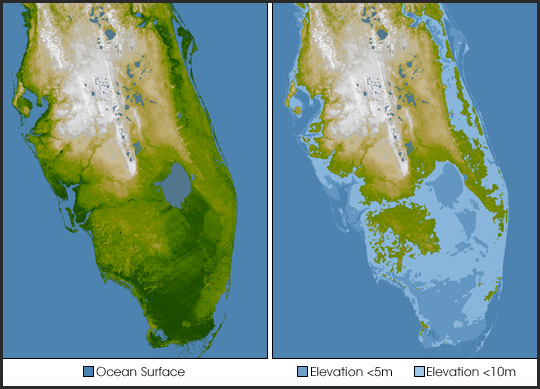 Florida - terribly prone to sea level rise