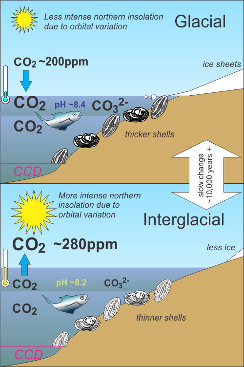 Glacial-Interglacial ocean chemistry