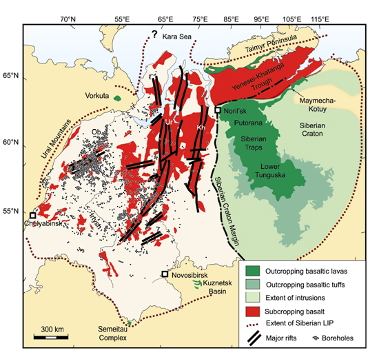 Siberian Traps Large Igneous Province