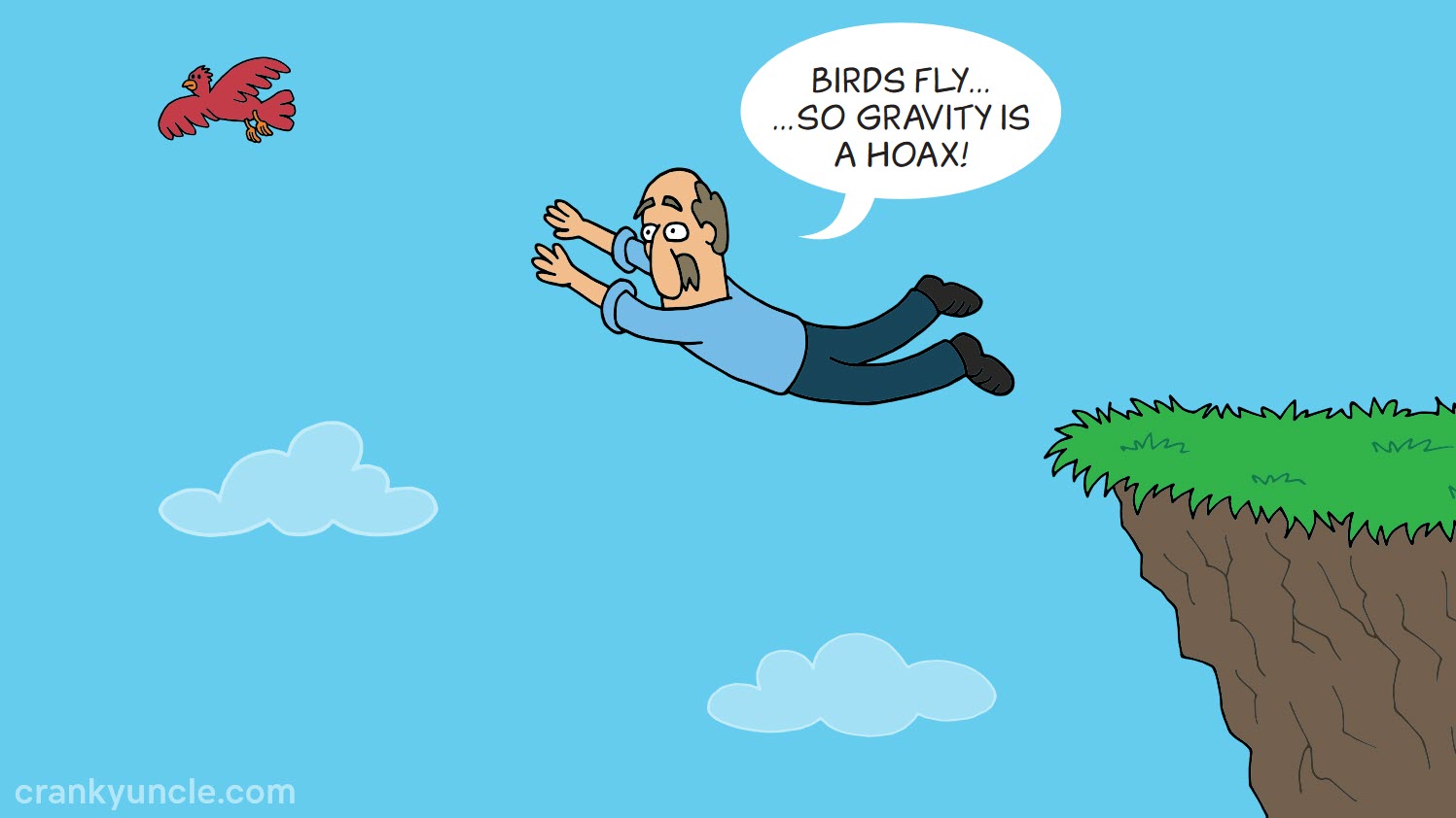 Cranky Cartoon (EN) - Flying Bird