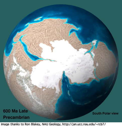 precambrian globe