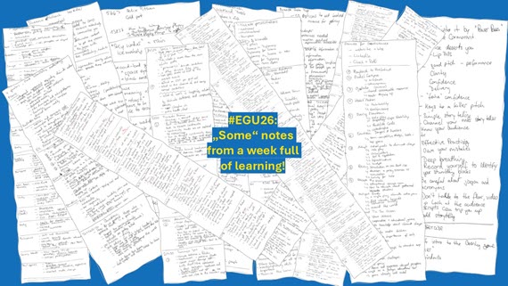EGU26 Scribbled notes