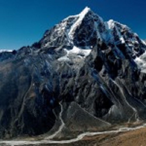 Photo of Mt. Taboche in the Khumbu Valley, Nepal