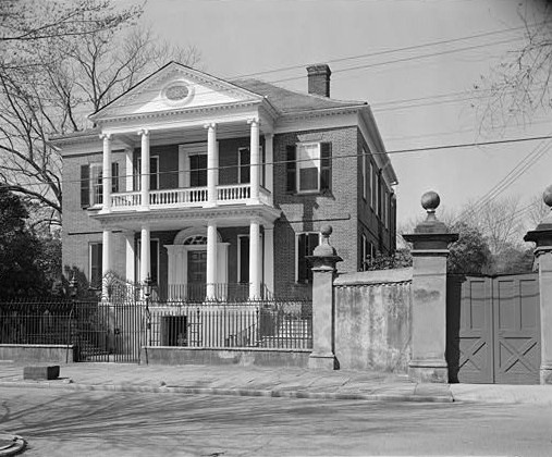 Miles Brewton house, Charleston, 1769.