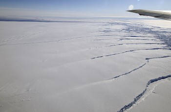NASA Photo of Pnie Island Glacier in the WAIS