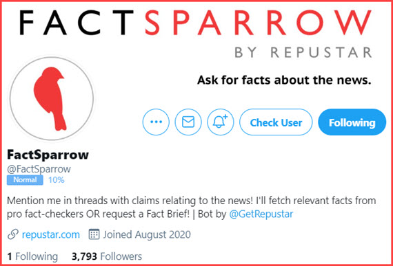 Repustar FactSparrow