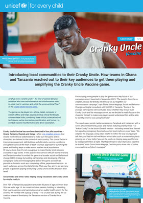 Unicef Case Study 4/5