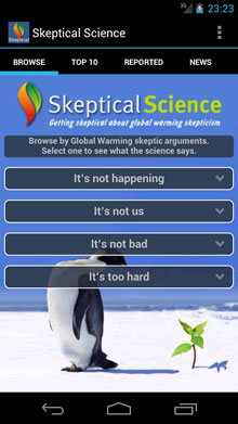 Skeptical Science Android App update