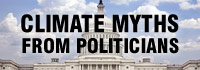 Climate Myths from Politicians