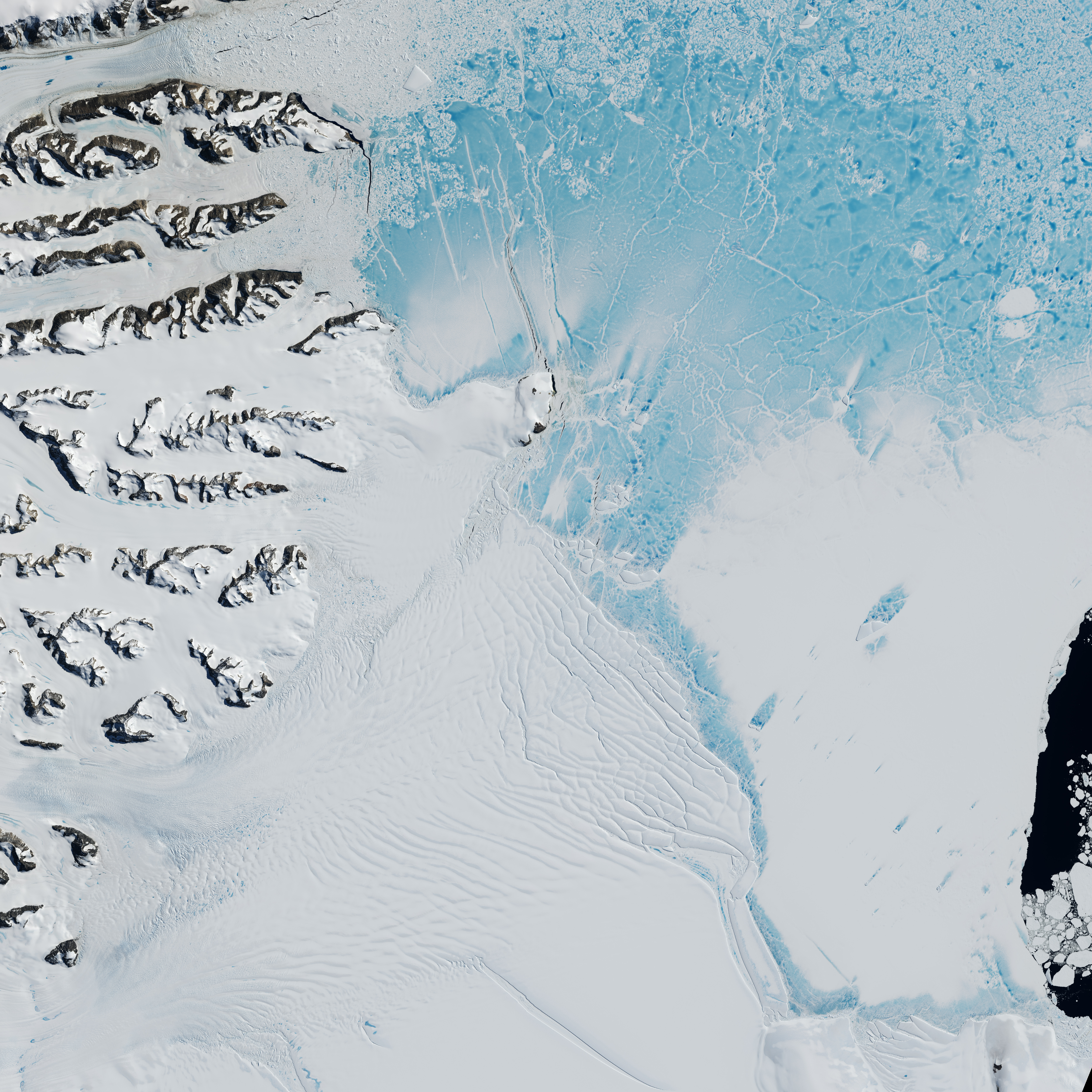 Larsen C Ice Shelve in Antarctica